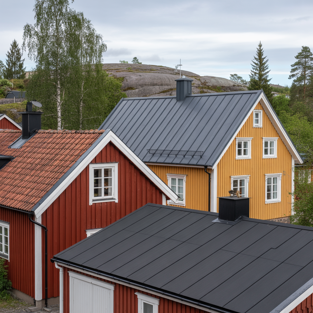 minsta taklutning for pannor plat och papptak guide