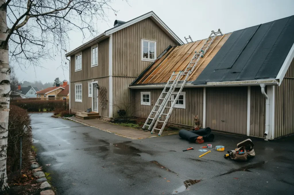 s lyckas du med att byta garagetak till papptak smarta val f r ett t tt och h llbart resultat