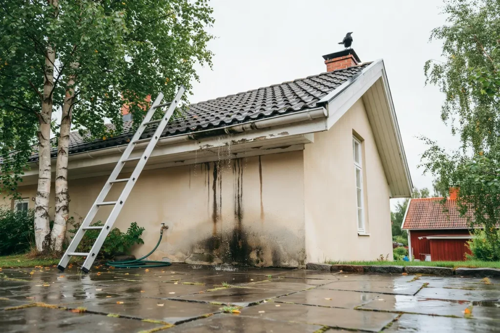 l ckande tak vid skyfall s hittar du orsaken och agerar innan skadan blir st rre